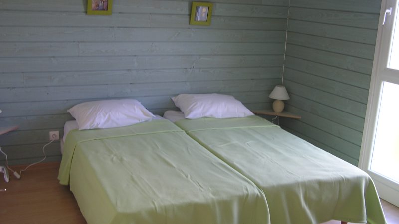 Location meublée - chambre verte